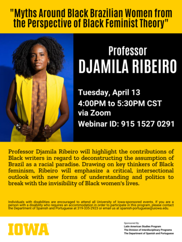 Djamila Ribeiro Event -April 13, 2021